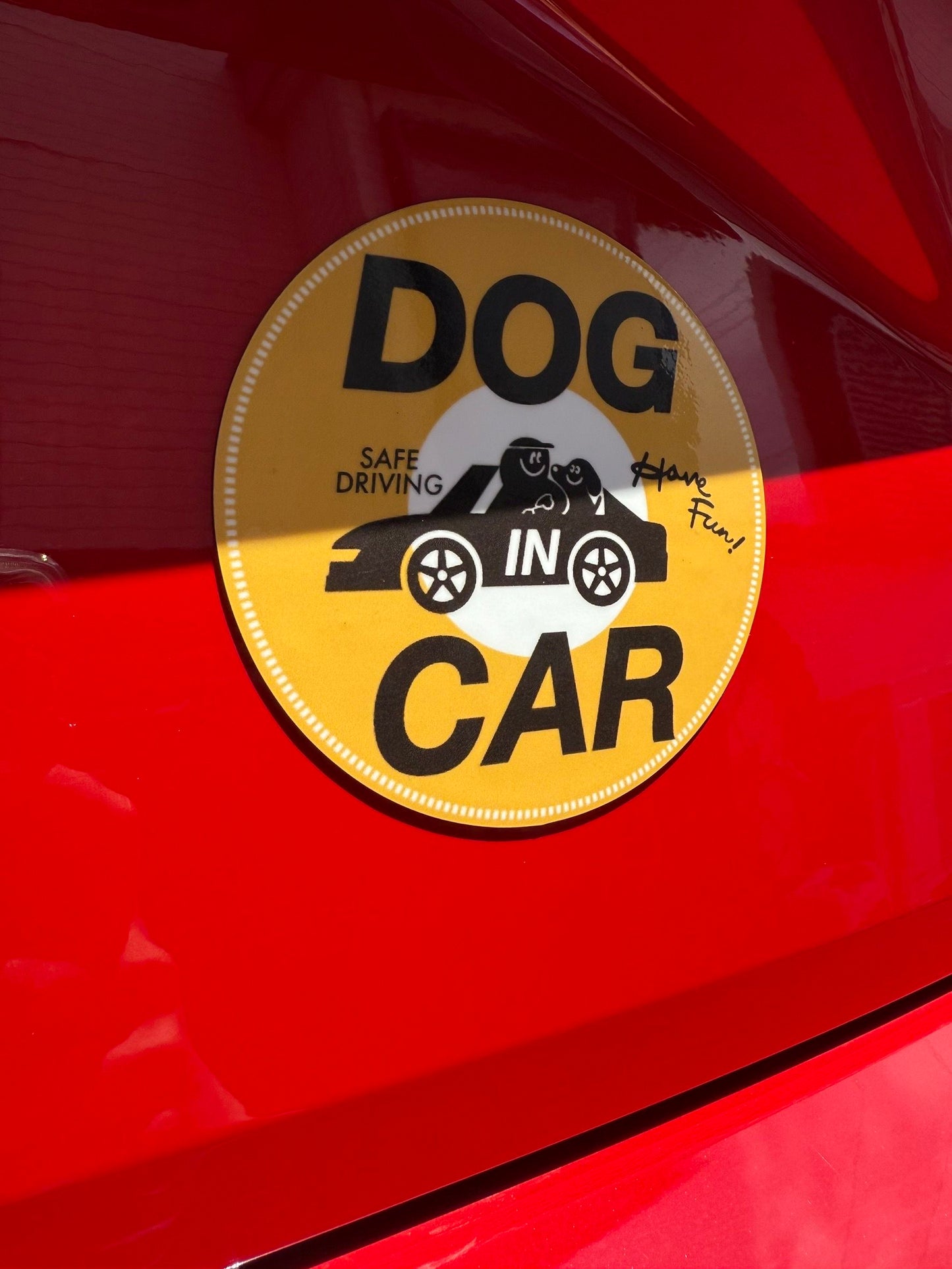 【トライオンドッグフェスタ記念】オリジナルマグネットステッカーA